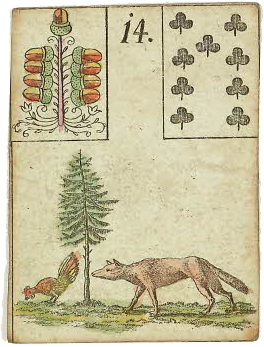 de vos lenormand kaart