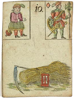 Lenormandkaart - De Zeis